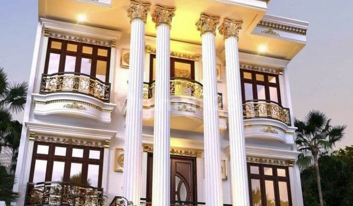 DIJUAL RUMAH KLASIK 2 LANTAI MEGAH DI AREA KOMPLEK PEMDA PEKANBARU