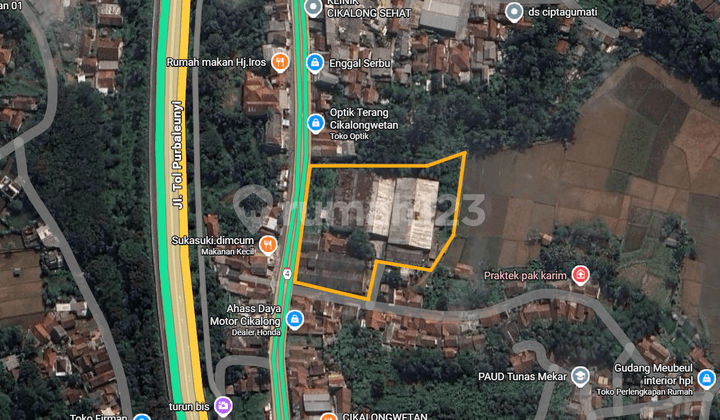 Ex Pabrik Teh di Cikalong Wetan Kabupaten Bandung