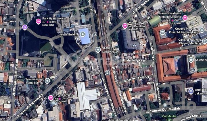 Jual Gedung Perkantoran Jl. Wahid Hasyim Menteng Jakarta Pusat