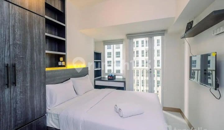 Disewakan Studio Apartemen Tokyo Riverside Full Furnished Bagus