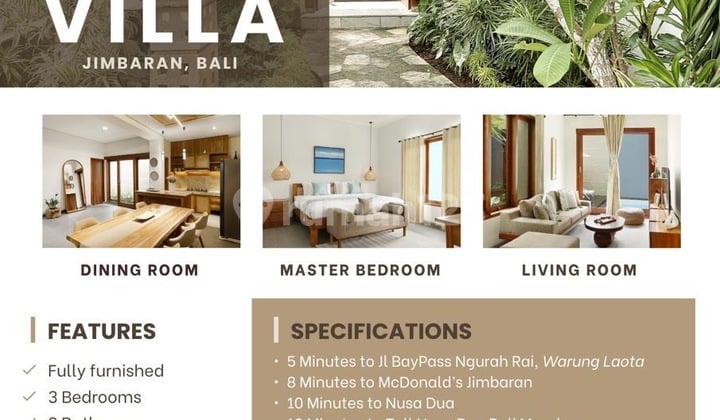 Villa Area Taman Griya Jimbaran
