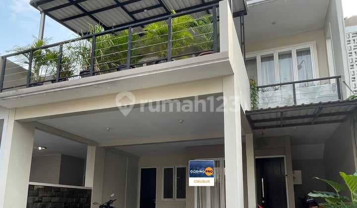 Rumah Bagus The Address Siap Huni Semi Furnitur HGB di Cibubur