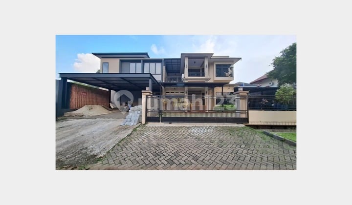 Rumah Hook di Pondok Cabe Udik Pamulang, Siap Huni Besar