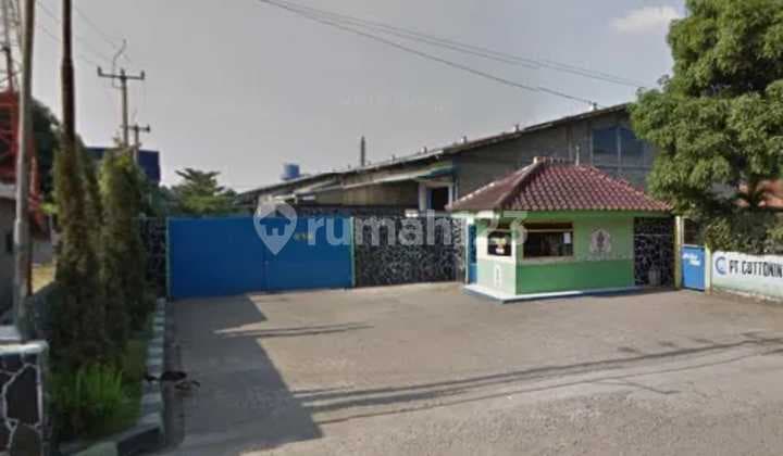 Eks Pabrik Cottonbud Jalan Raya Sadang Cipeundeuy Subang