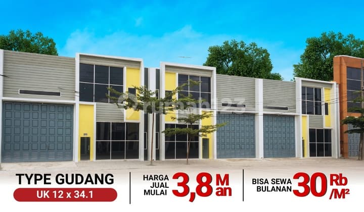 Dijual Gudang Daerah Tanjung Morawa Komplek Wira Logistics Centre