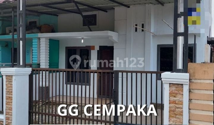 Dijual Rumah 1 Tingkat Jalan Menteng VII Gang Cempaka Siap Huni