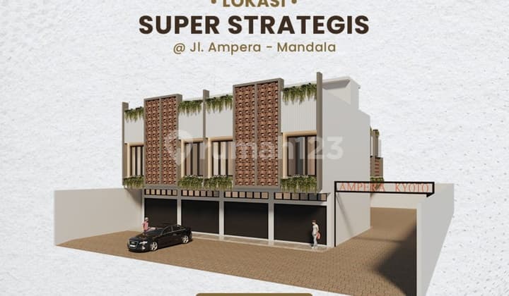 Ruko Ampera Kyoto Jalan Ampera Daerah Mandala Sekitar Thamrin