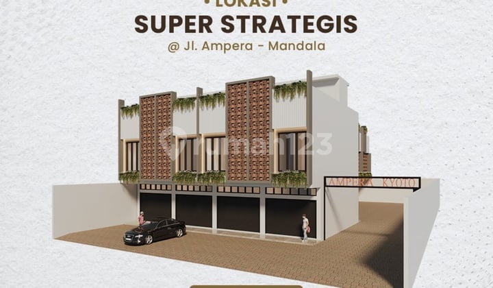 Ampera Kyoto Shop House, Ampera Street, Mandala Area, around Thamrin.
