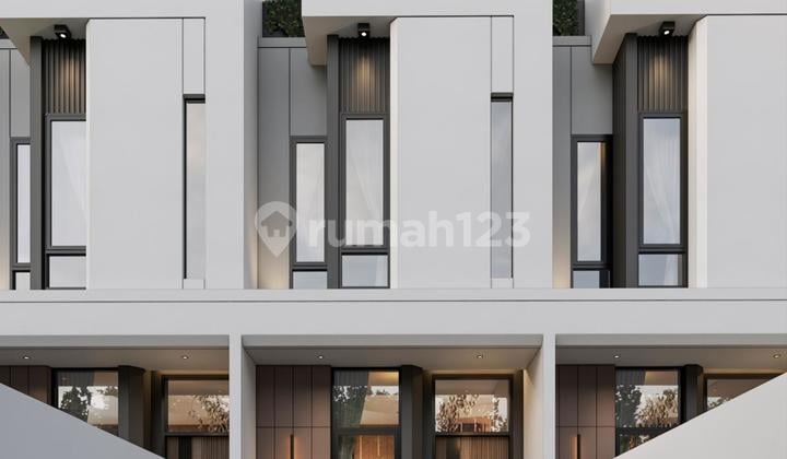 Townhouse Minimalis Jalan Pandan Komplek Krakatau Ville