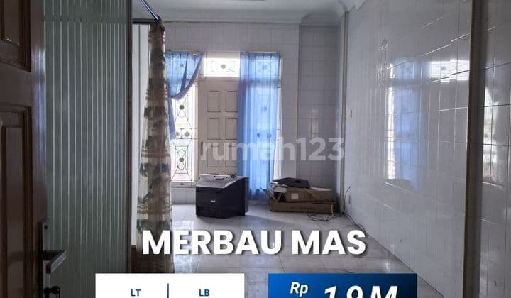 Dijual Ruko Jalan Merbau Komplek Merbau Mas Dareah Sekip