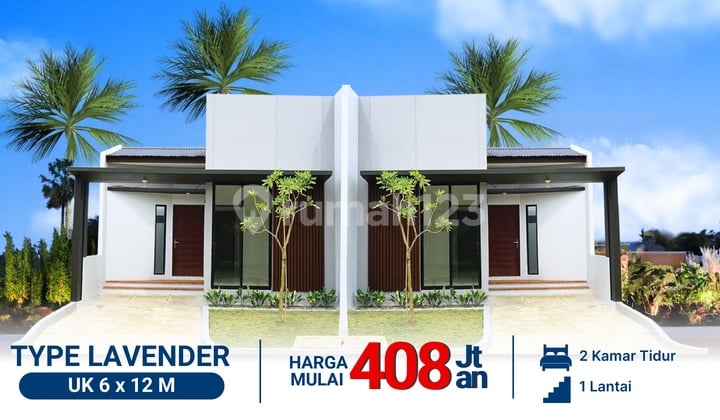 Rumah Komplek River Valley Tipe Lavender Jalan Bunga Rampe 4