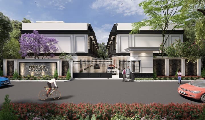Townhouse Area Krakatau, Permata Krakatau, Jalan Pembangunan 3