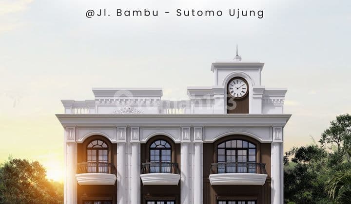 Sutomo Lumiere Shop House Bambu Street Sutomo Area Busy District End