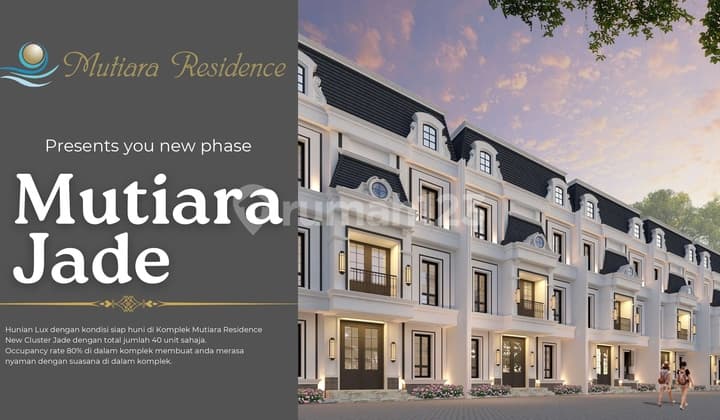 Rumah Mewah Komplek Mutiara Residence Jade Lebar 8 Jalan Pancing