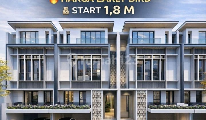 Rumah Jakarta Barat 3 Lantai Free Ppn Diskon Up To 100 Juta