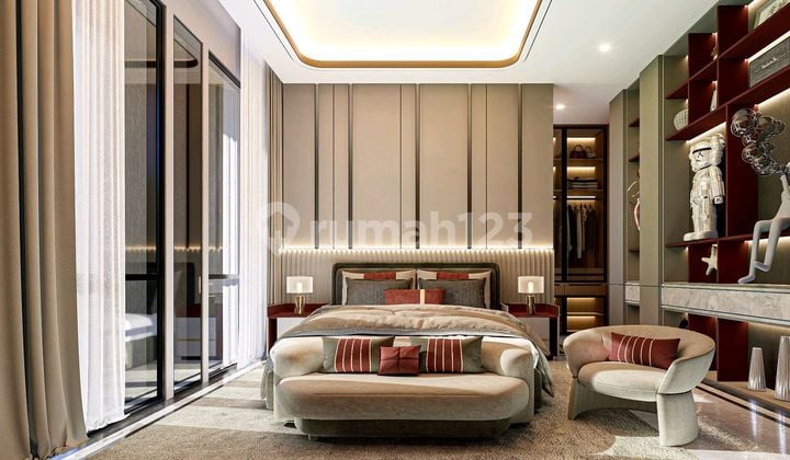 Rumah 3 Lantai Konsep Split Level-pertama Di Jakarta Barat!