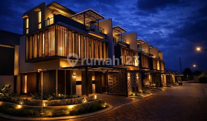 Dijual Rumah 3 Lantai Direct Tol Karang Tengah Free PPN