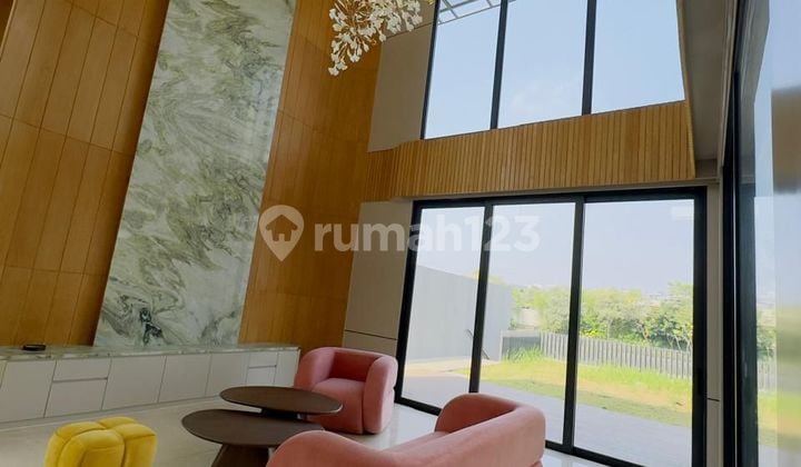 Sultan Furnished Lake View 3-Story House at Lyndon Navapark BSD