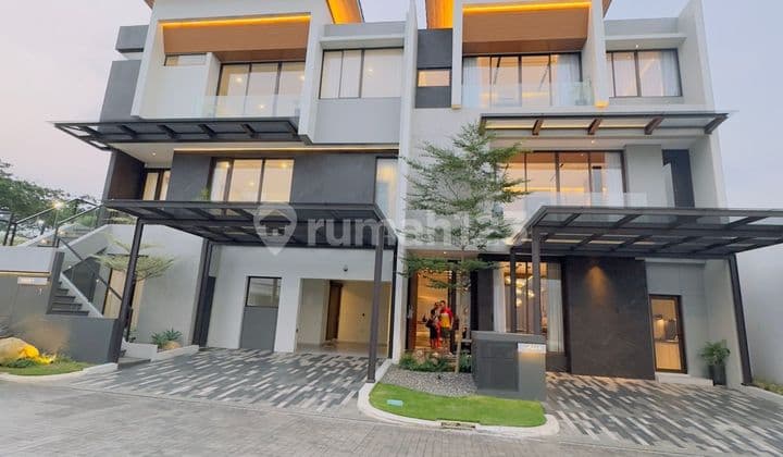 Rumah Mewah 3lantai Di Ardea Heron Summarecon Serpong