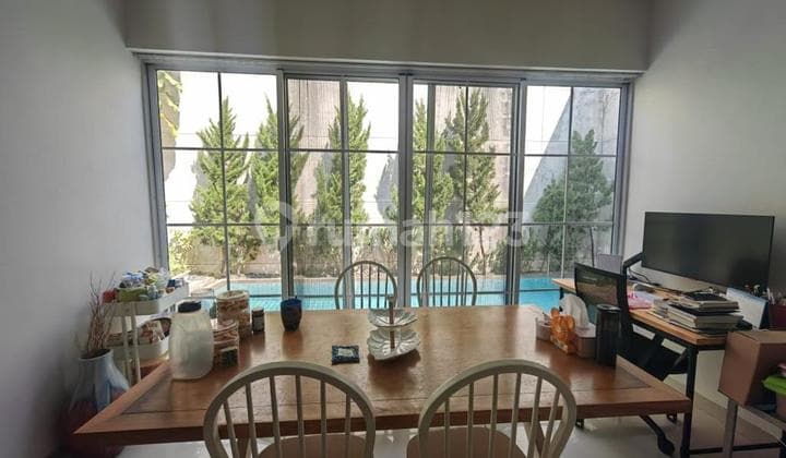 Rumah Mewah Furnish Dgn Private Pool Di De Maja De Park Bsd City