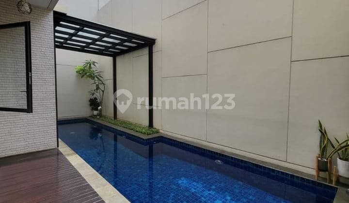 Rumah Include Private Pool 3lantai Di Lancewood Navapark Bsd City