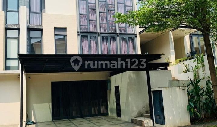 Rumah Mewah Premium 3lantai Di Lancewood Navapark Bsd City