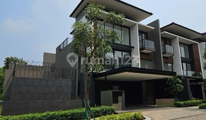 Rumah Mewah Hook Corner 3lt Di Laurel Navapark Bsd City