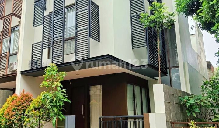 Rumah Hoek Furnish Di Whelford Greenwich Bsd City