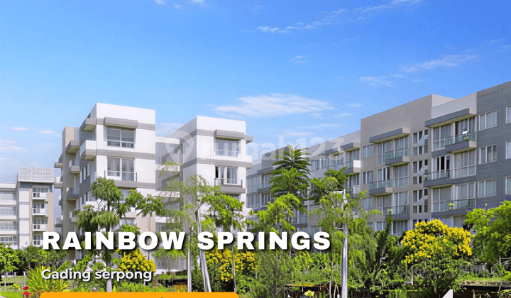 Rainbow Springs Condovilla Gading Serpong 3 Kamar Tidur Furnished