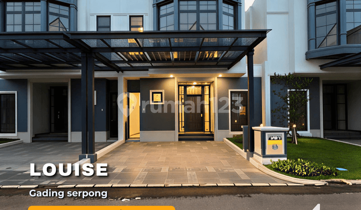Louise Gading Serpong 8X15 Semi Furnished Murah