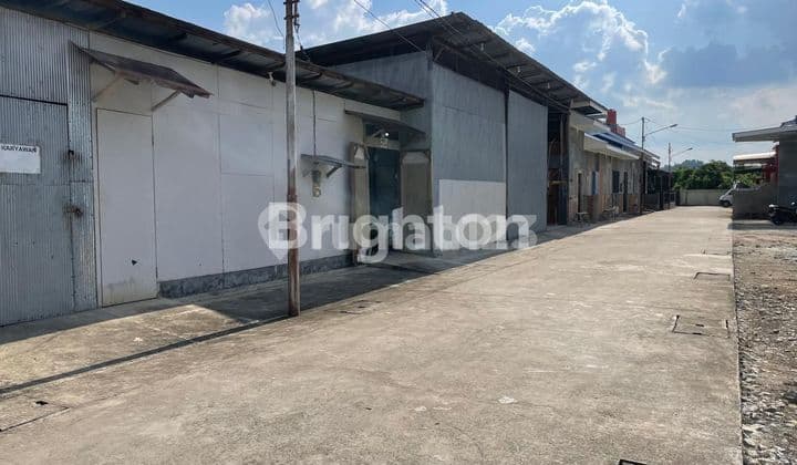 RUMAH, GUDANG DAN TANAH DIJUAL PINGGIR JALAN