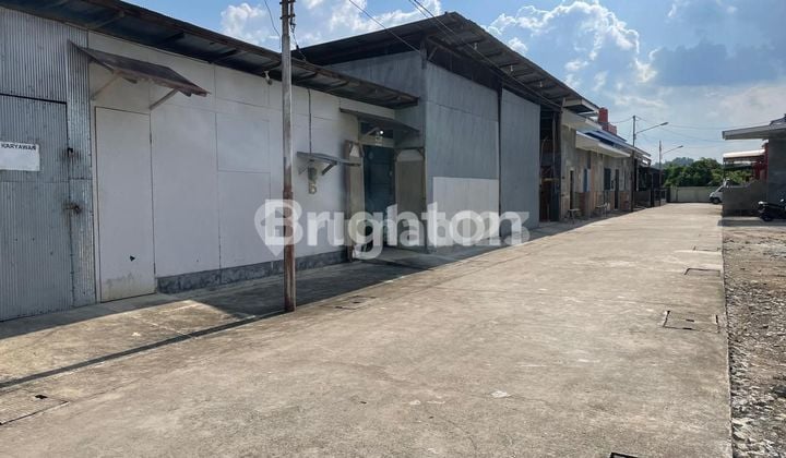 RUMAH, GUDANG DAN TANAH DIJUAL PINGGIR JALAN