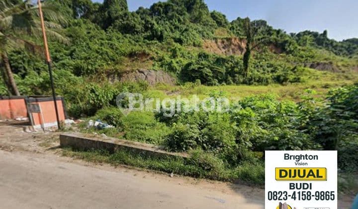 TANAH DIJUAL PINGGIR JALAN BESAR