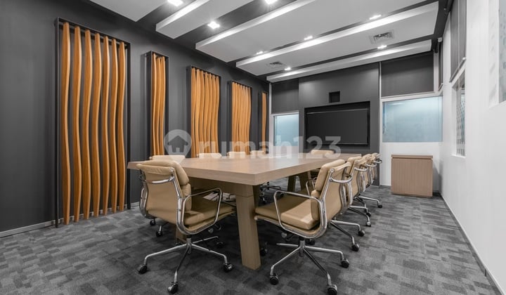 Ruang kantor terbuka untuk 10 orang di HQ Menara BTPN_OP 10 (Office for 10 People)