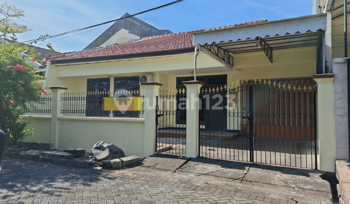 RUMAH SIAP HUNI 1 LANTAI LOKASI STRATEGIS WISMA MUKTI KLAMPIS ANOM SURABAYA