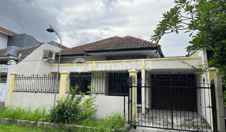 RUMAH SIAP HUNI TERAWAT 1 LANTAI WISMA MUKTI KLAMPIS SEMOLO DEKAT DEKAT MERR UNIVERSITAS DAN HOKKY MERR