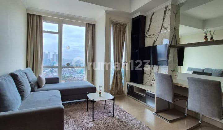 Disewakan Unit Gandeng Apartemen Menteng Park Furnish Siap Huni