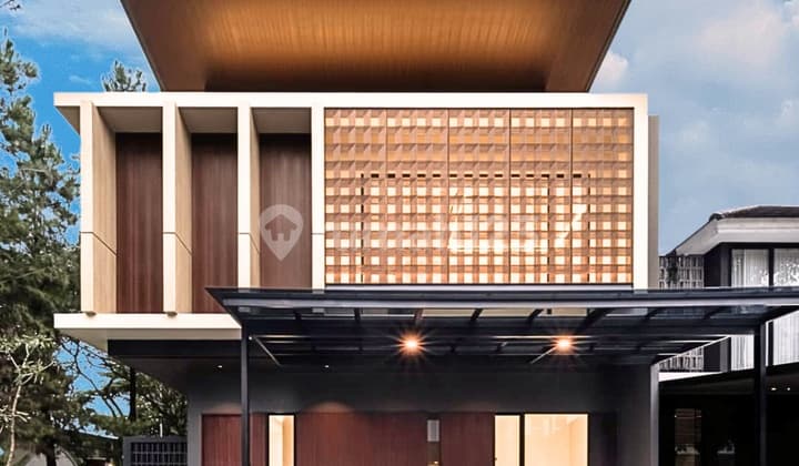 Rumah Baru dengan Contemporary Tropical Design Diforesta BSD City