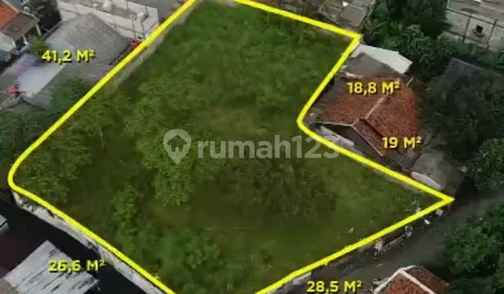 Di Jual Tanah Bekasi Grand Galaxy Luas 1,318M² Harga 4Juta/M Strategis Tepi Jalan Lokasi di Jalan R.h. Umar, Jakasetia, Bekasi Selatan, Kota Bekasi.#Hamdan