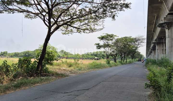 Selling 10ha Land in Cikarang, Strategic Location on Gemalapik Raya Road, Cibatu, West Java.#hamdan