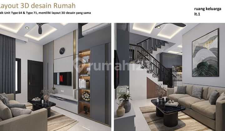For Sale Brand New House in Angsana (Type 71) Duri Kepa