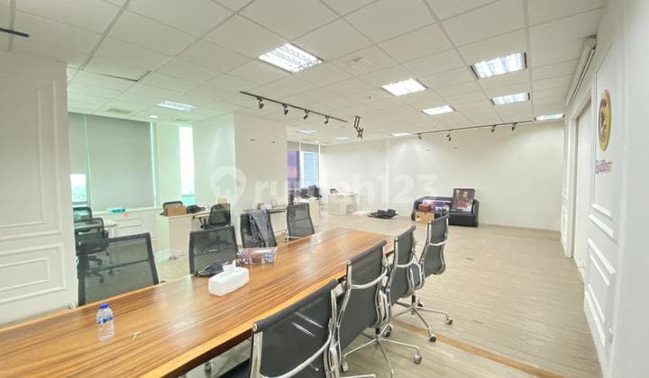 For Rent Furnished Office Unit St. Moritz Puri Indah West Jakarta