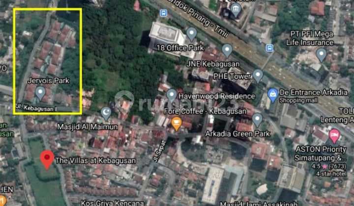 Tanah Di Bawah Njop Di Tb Simatupang Jakarta Selatan