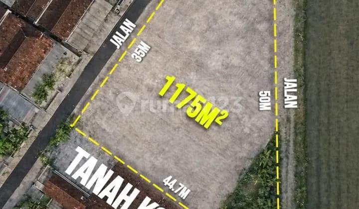 Tanah Dekat Rs Restu Ibu Sragen Solo 1175Mtr