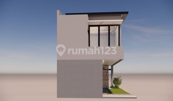 RUMAH MEWAH 2 LANTAI PEMANDANGAN KOTA BANDUNG, SUDAH SHM DENGAN FASILITAS LENGKAP