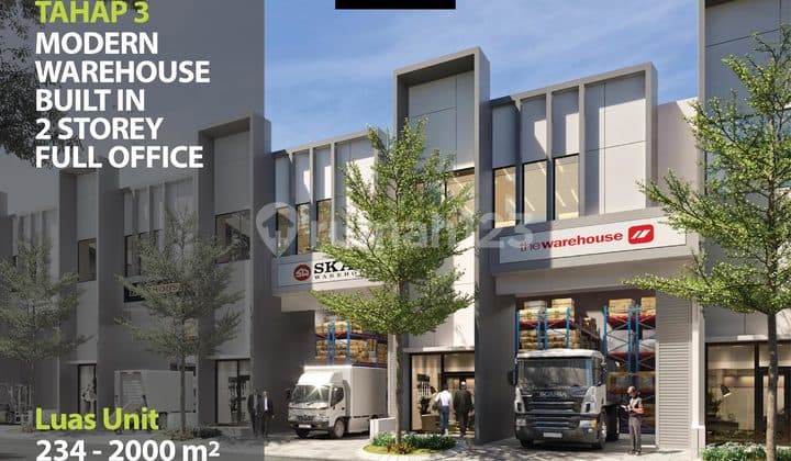 Office 2 Lantai + Gudang Bizhub52x Tahap 3 Terbesar di Balikpapan