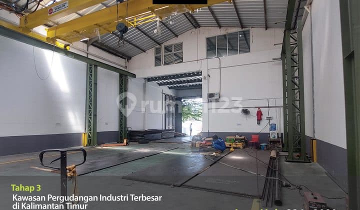 Tahap 3 Gudang Industri Modern + Office Terbesar di Kaltim
