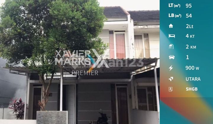 Rumah Minimalis 2 Lantai Siap Huni, Dekat Kampus & Swalayan