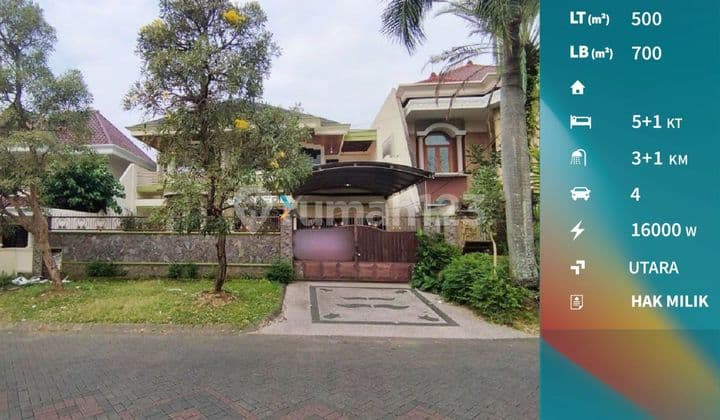 Disewakan Rumah Mewah 2 Lantai & Luas Di Boulevard Araya