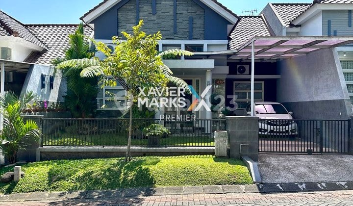 Dijual rumah modern siap huni di villa puncak tidar, malang